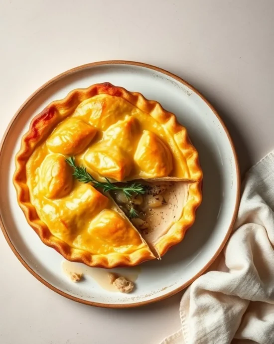 Gourmet Easy Chicken Pot Pie Recipe