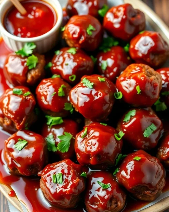 BBQ Meatballs