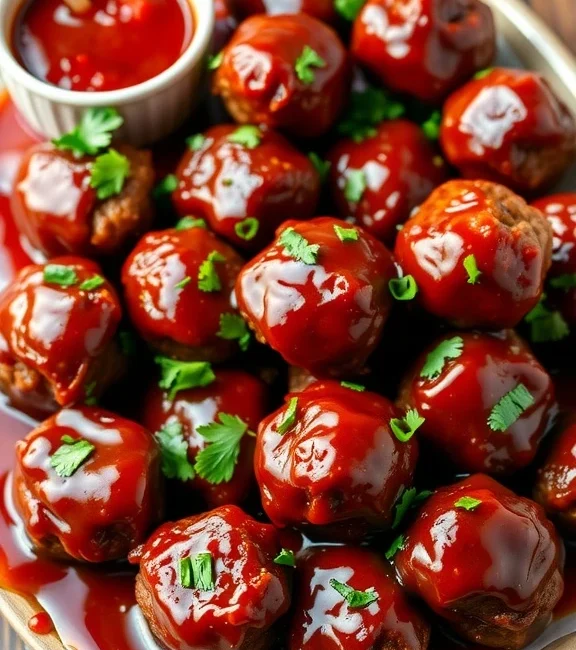 BBQ Meatballs