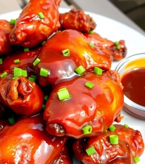 BBQ chicken wings