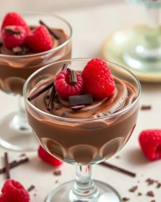 Easy chocolate mousse