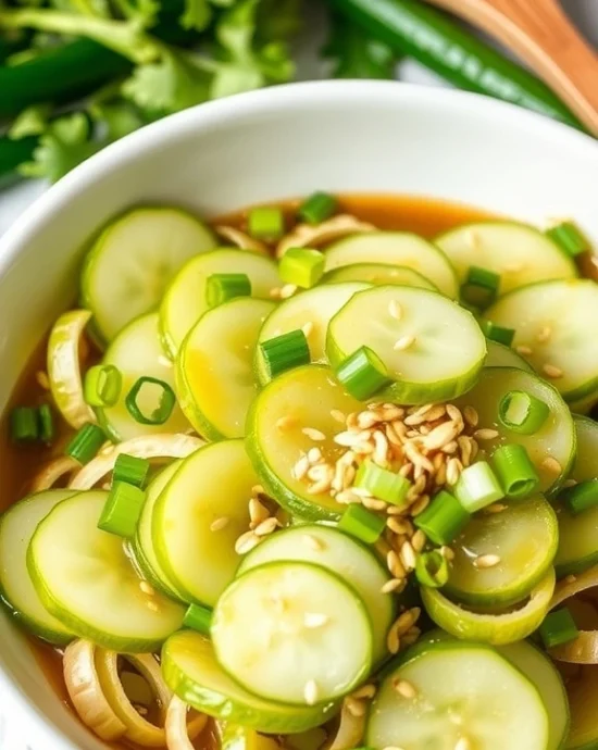 Asian cucumber salad