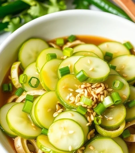 Asian cucumber salad