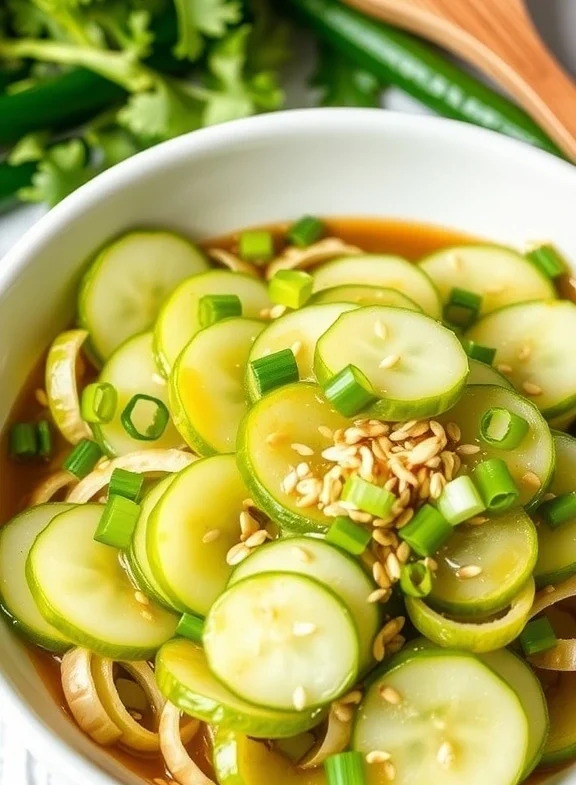 Asian cucumber salad
