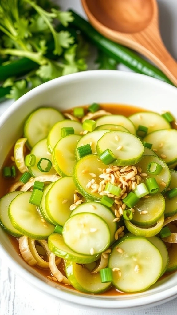 Asian cucumber salad