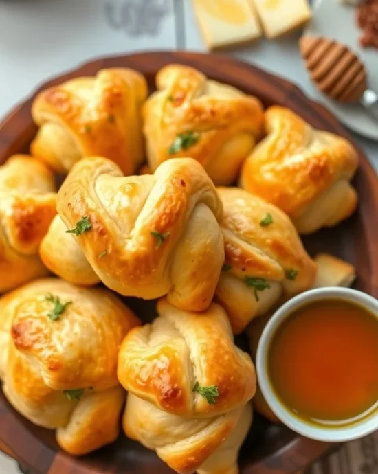 Baked brie crescent rolls