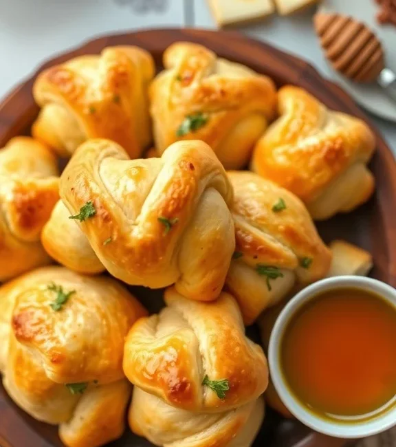 Baked brie crescent rolls