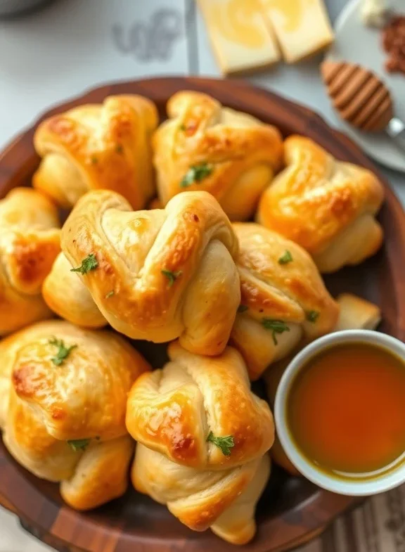Baked brie crescent rolls