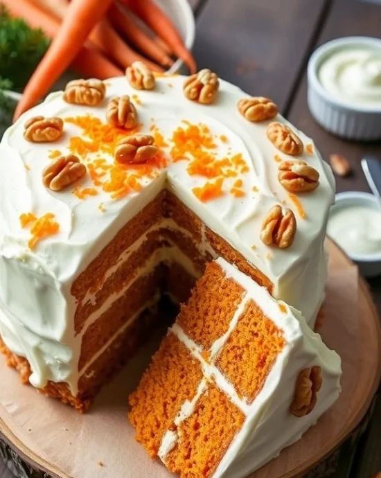 ious Easy Carrot Cake Recipe
