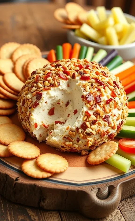 Easy Bacon Cheese Ball Recipe