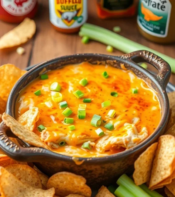 Easy Buffalo Chicken Dip Recipe