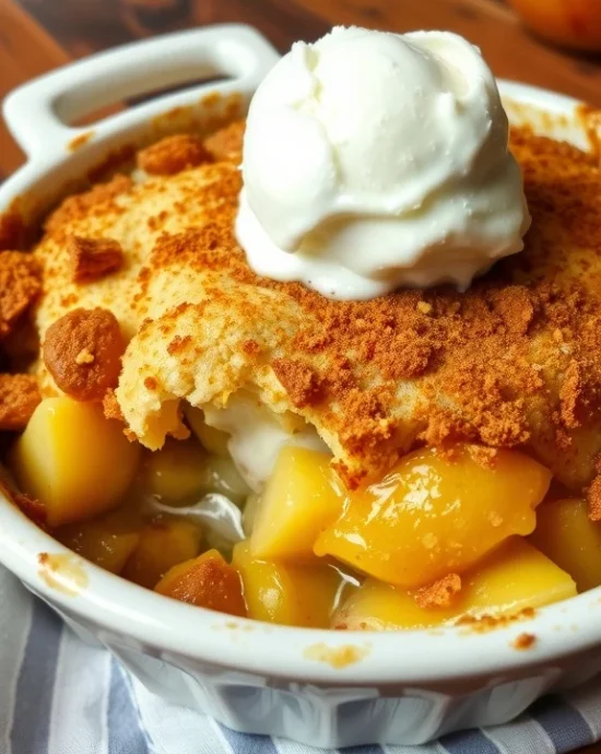 Easy Cinnamon Apple Cobbler Recipe