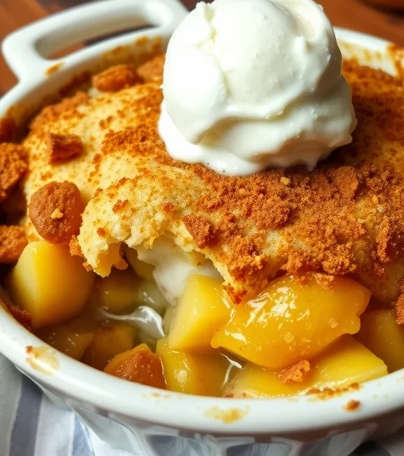 Easy Cinnamon Apple Cobbler Recipe