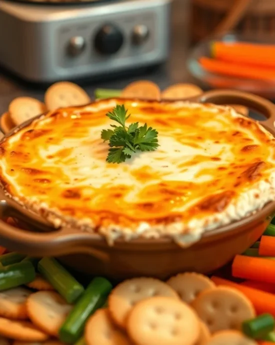 Easy Hot Crab Dip Recipe