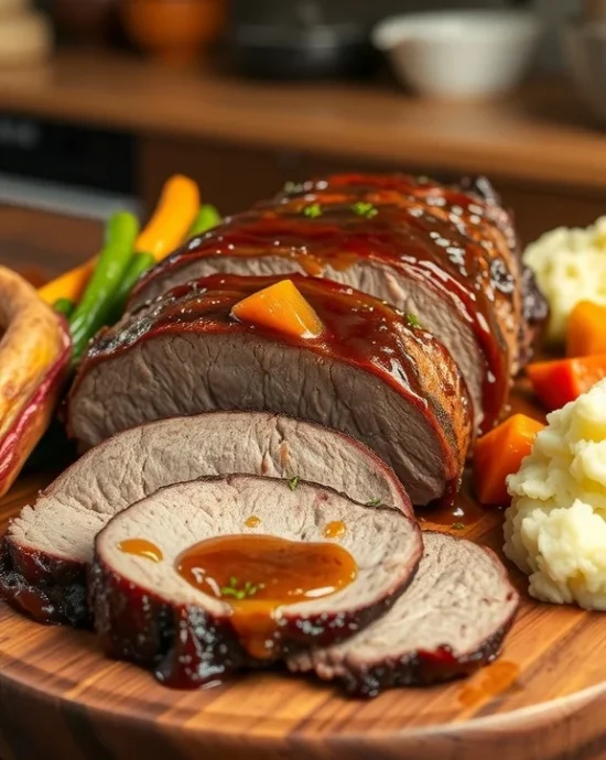 Easy Slow Cooker London Broil Recipe