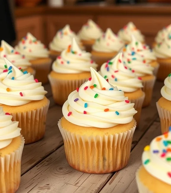 Easy Vanilla Cupcakes Recipe