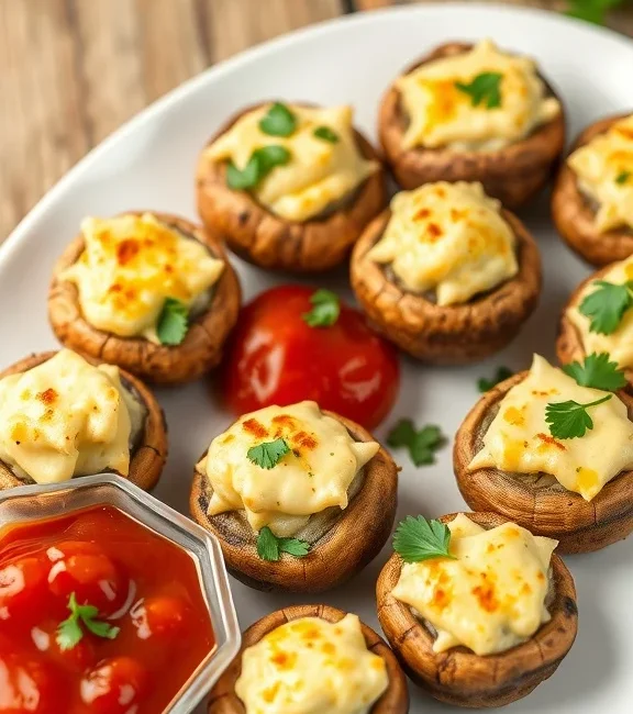 Olive garden Stuffed Mushrooms