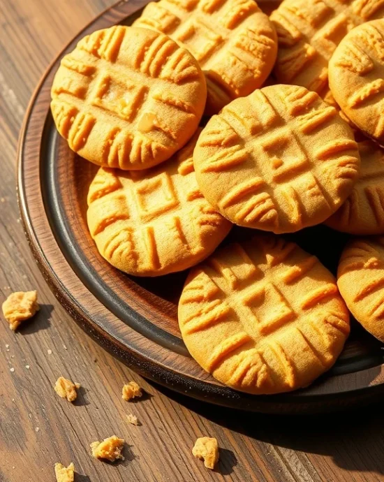 Quick and Easy Peanut Butter Cookies