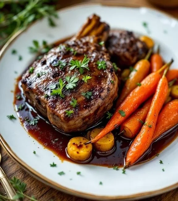 Slow cooker lamb shoulder recipe