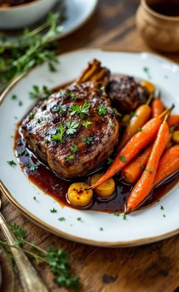 Slow cooker lamb shoulder recipe