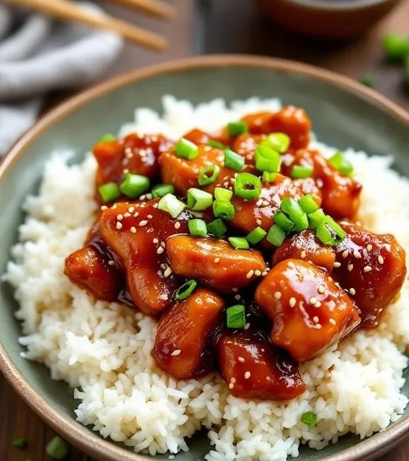 Slow cooker teriyaki chicken