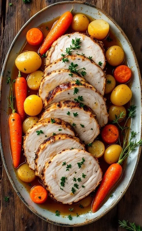 Slow cooker turkey tenderloin