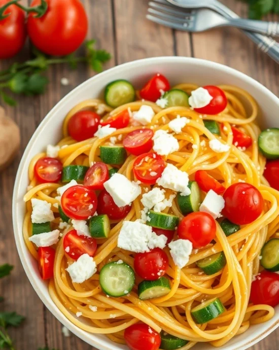 Spaghetti Pasta Salad