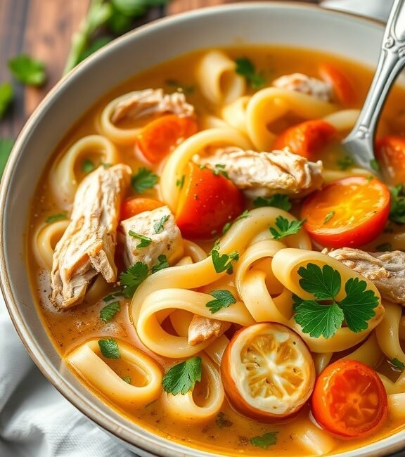 ditalini chicken noodle soup