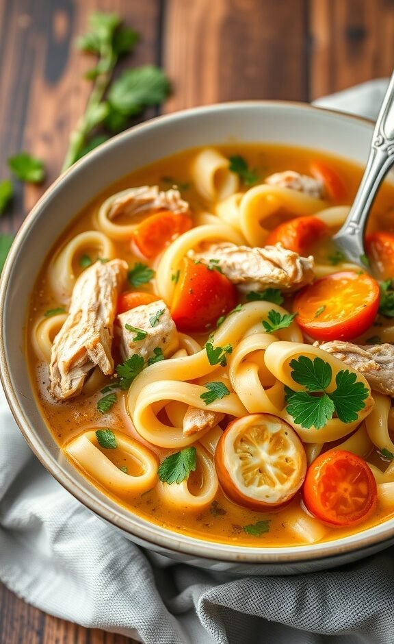 ditalini chicken noodle soup