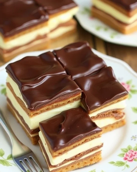 easy no-bake chocolate eclair cake recipe