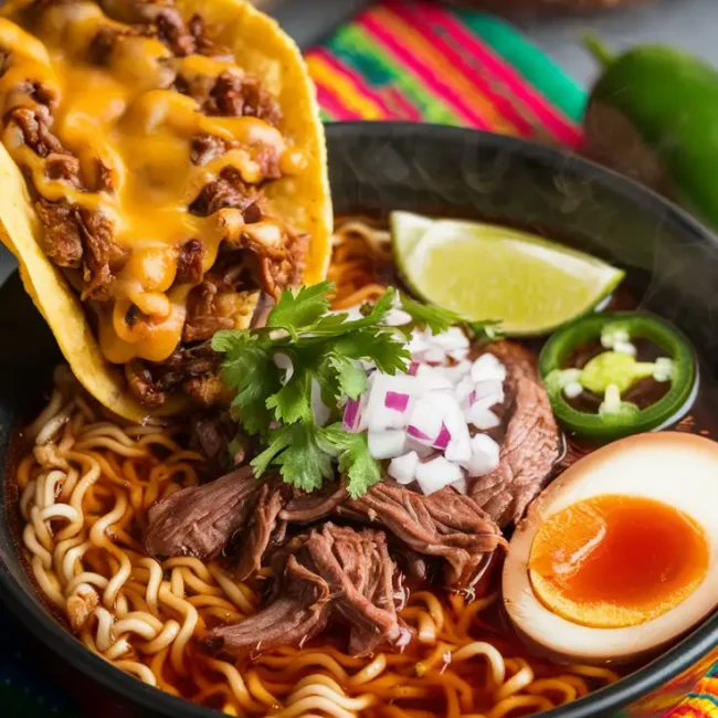 Birria ramen