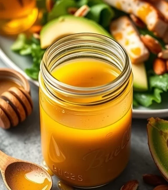 Honey mustard vinaigrette recipe