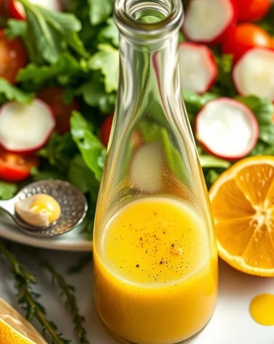 Lemon Dijon vinaigrette