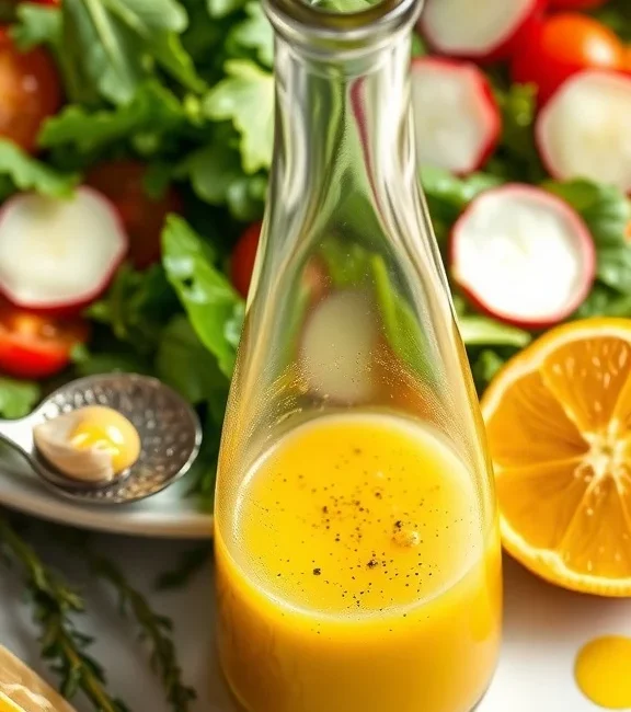 Lemon Dijon vinaigrette