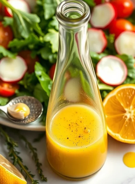 Lemon Dijon vinaigrette