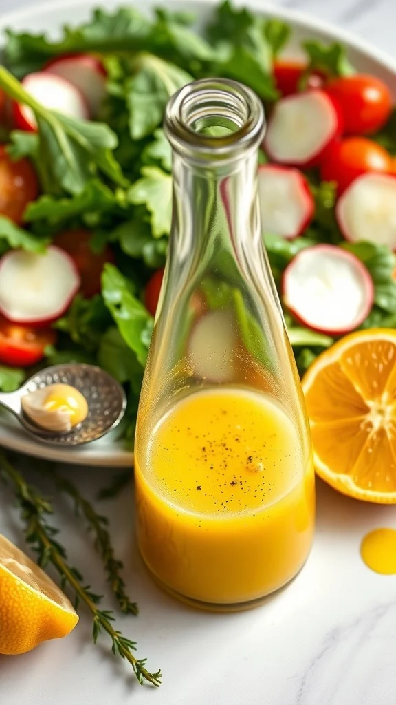 Lemon Dijon vinaigrette