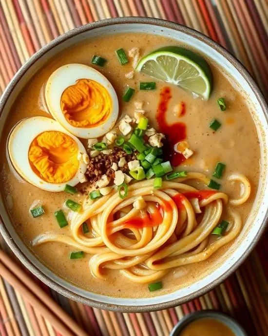 Peanut butter ramen