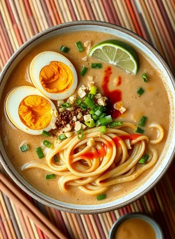 Peanut butter ramen