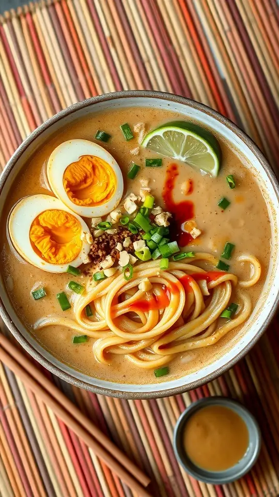 Peanut butter ramen