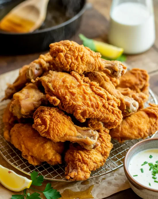 Southern-buttermilk-fried-chicken