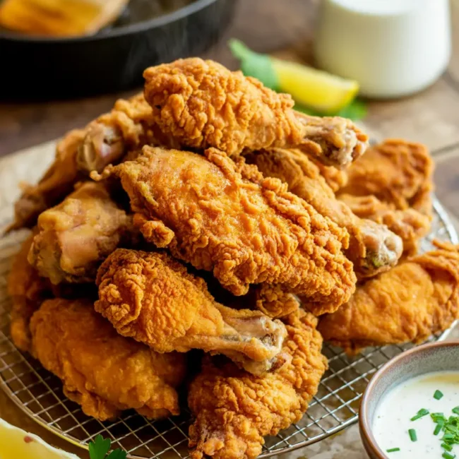 Southern-buttermilk-fried-chicken