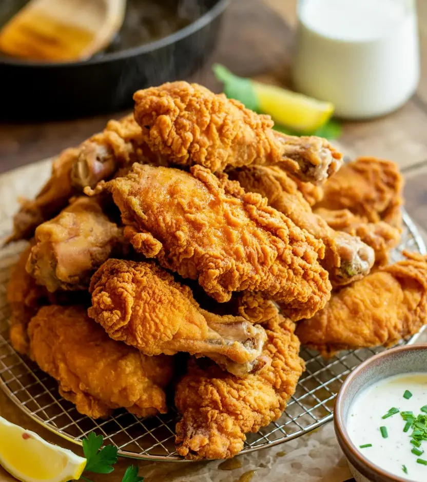 Southern-buttermilk-fried-chicken