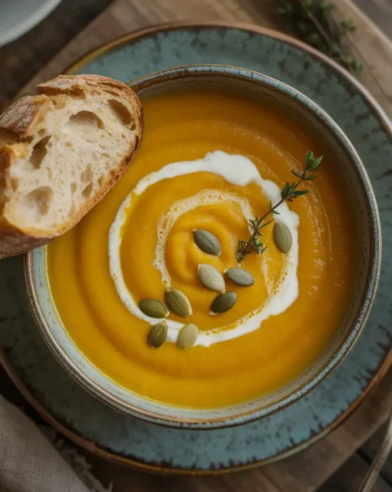 Butternut squash soup
