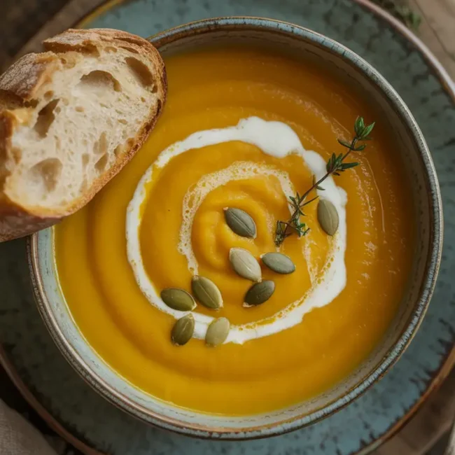 Butternut squash soup
