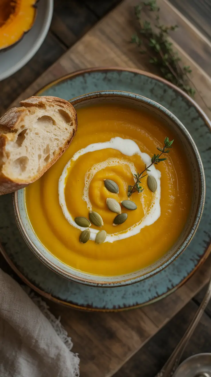 Butternut squash soup