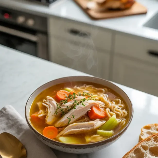 Rotisserie Chicken Soup