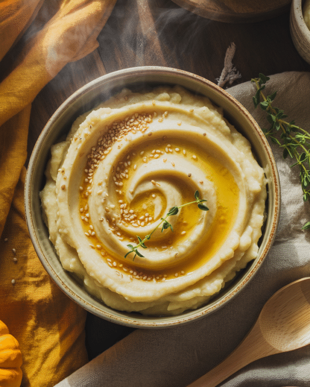 Cauliflower miso mash