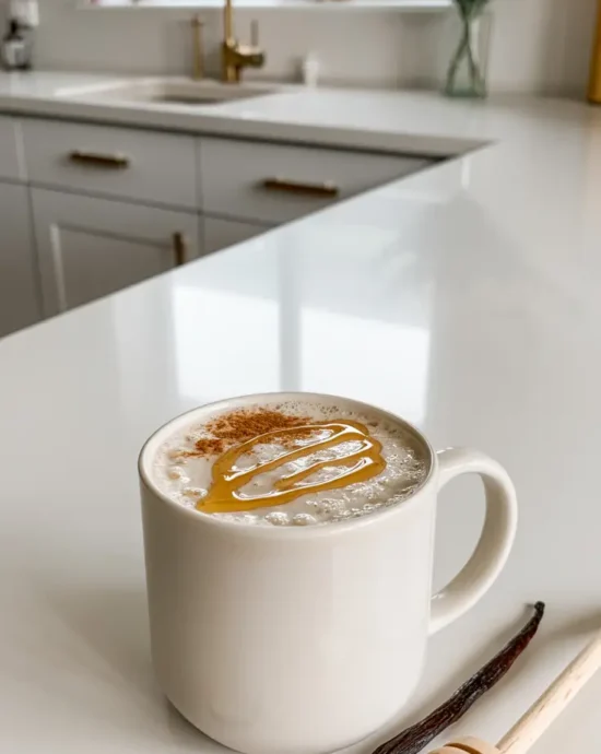 Honey-Vanilla Oat Steamer