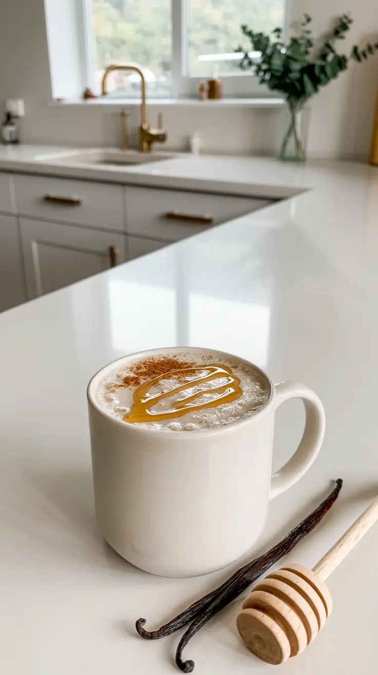 Honey-Vanilla Oat Steamer