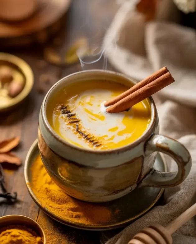 Turmeric Vanilla Warm Milk